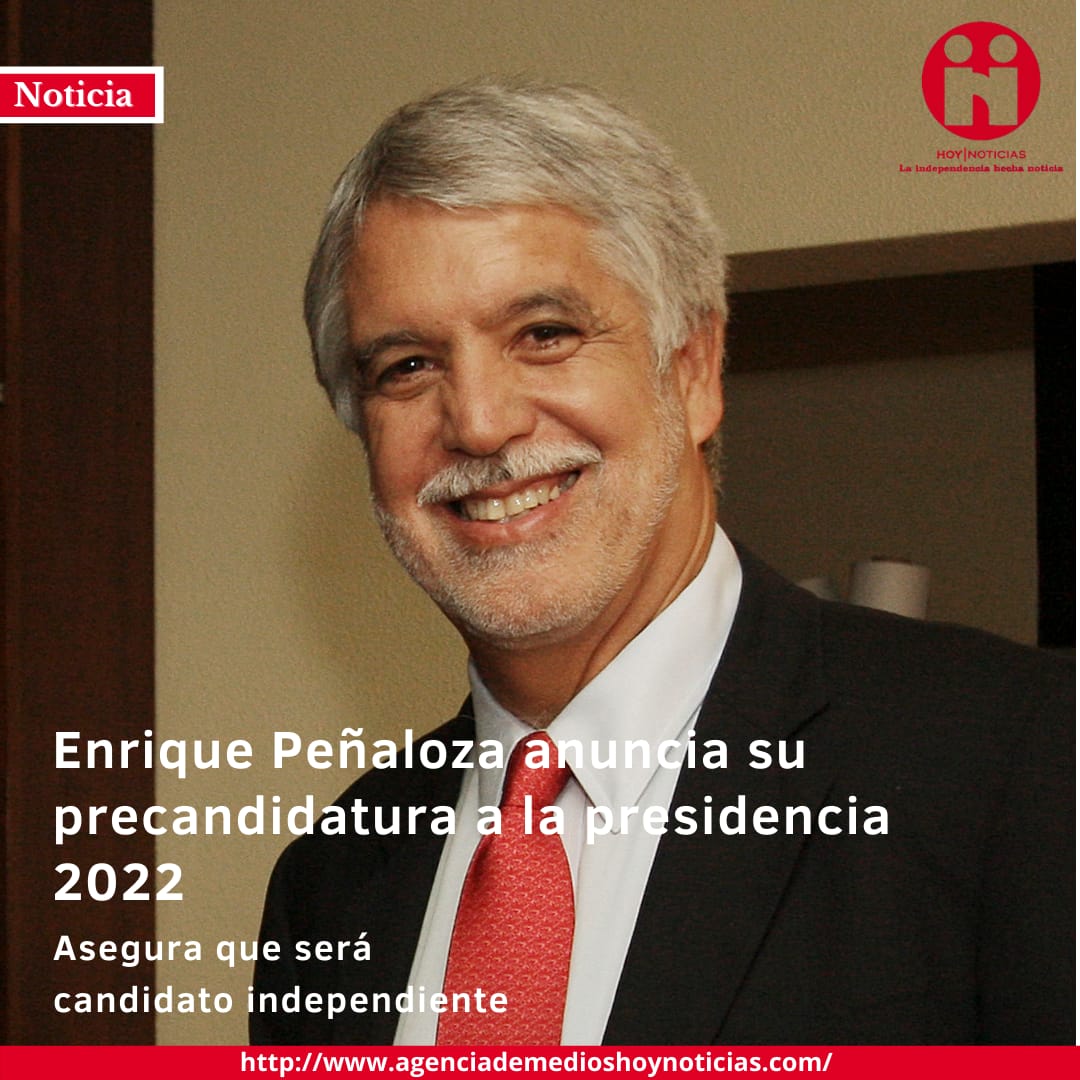 Enrique Peñalosa anuncia su candidatura a la Presidencia de Colombia