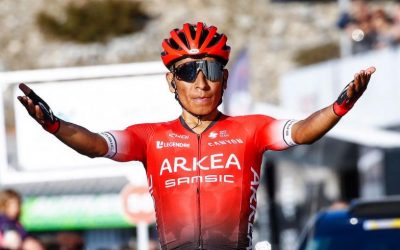 Nairo Quintana gana la última etapa de la París-Niza y Sergio Higuita alcanzó el podio