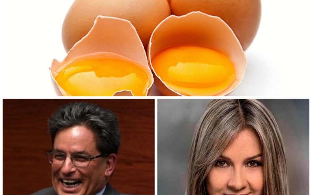 Docena de Huevos a $ 1.800 en la Polombia de Vicky Dávila y Alberto Carrasquilla.