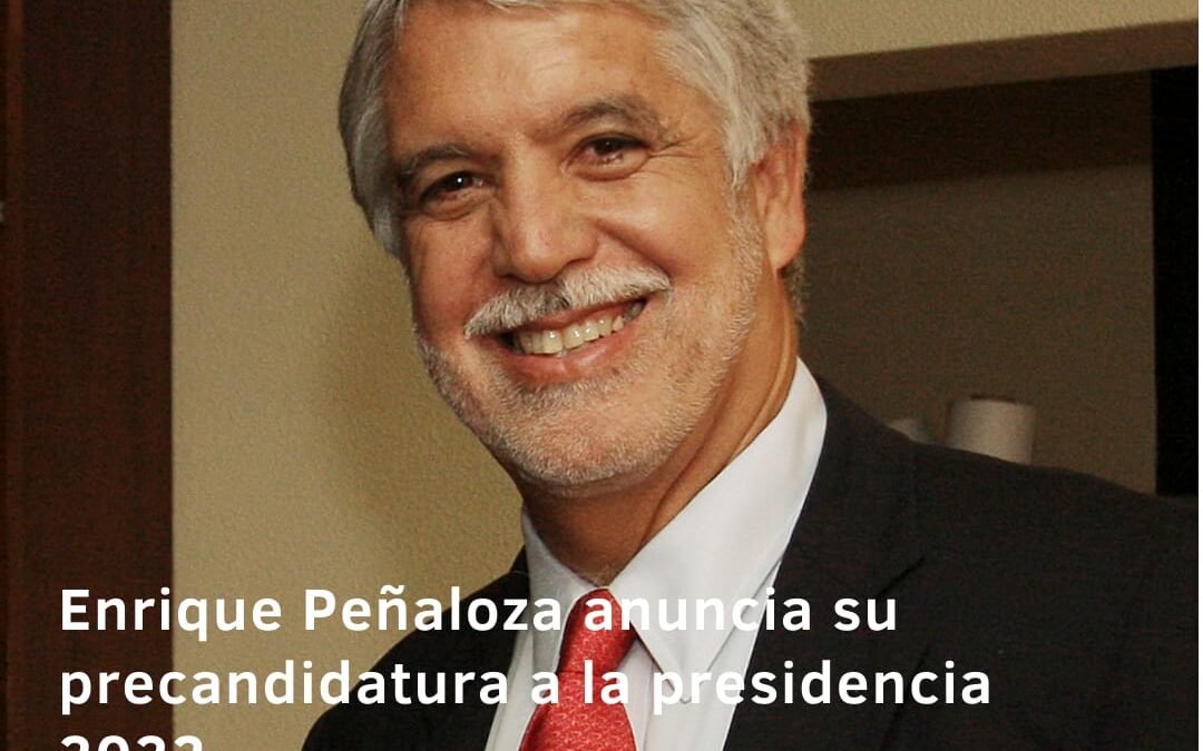 Enrique Peñalosa anuncia su candidatura a la Presidencia de Colombia